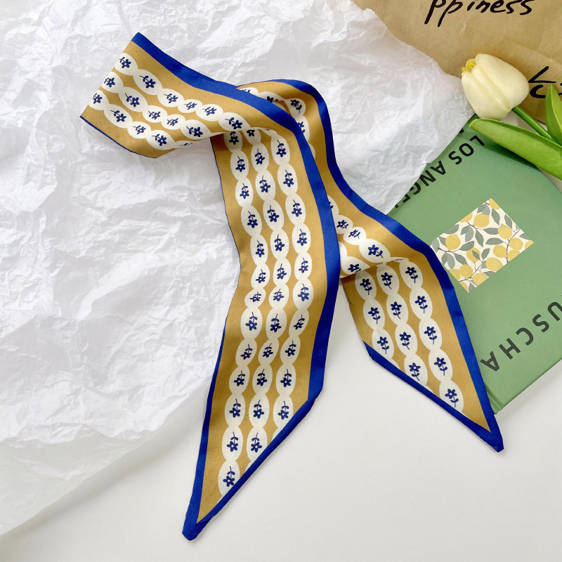 Correa de cabello verde coreana correa de cabello correa de seda correa de cabello correa