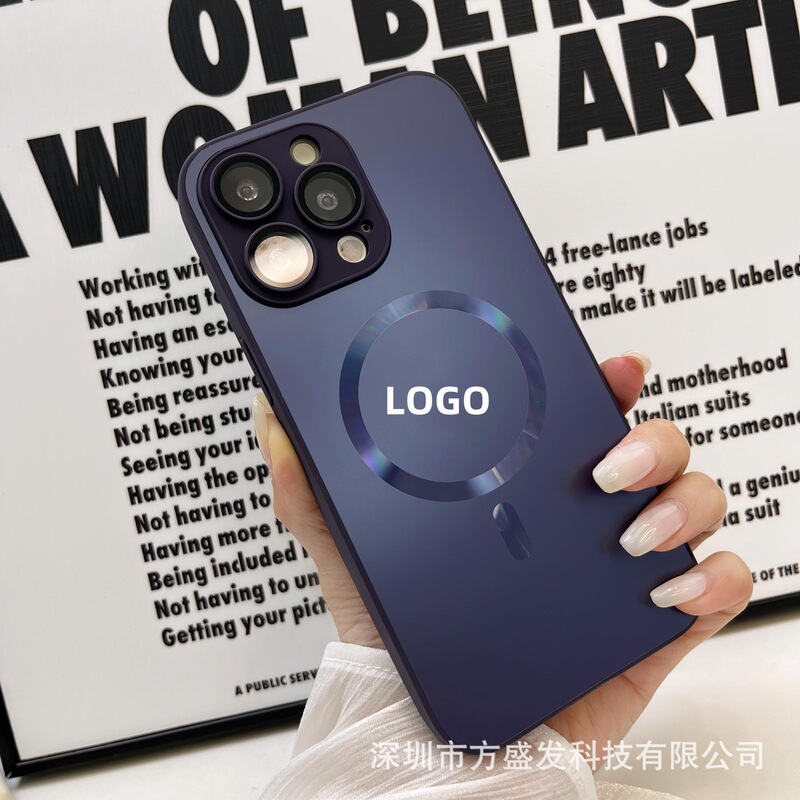 iPhone17promax用ケース、磁気吸着AGナノマット肌触りレンズフィルム、Apple16保護ケース|undefined