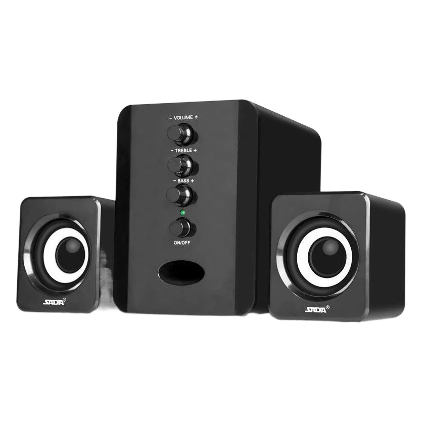 SADA D-202 мобильный телефон домашний маленький аудио ноутбук колонка USB активный настольный сабвуфер