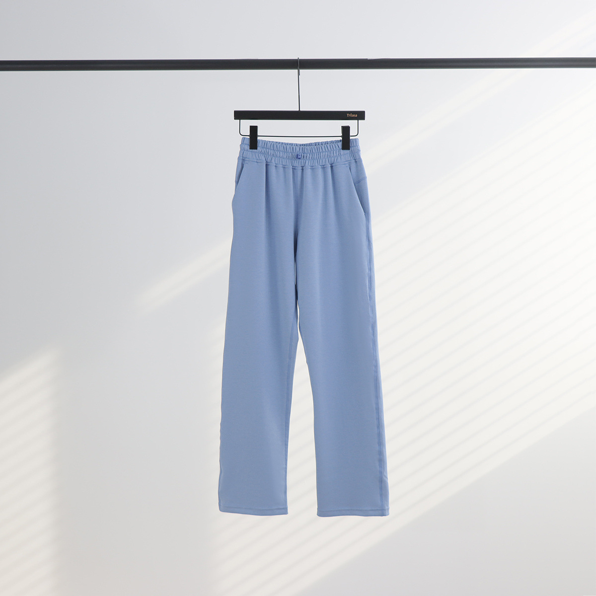 LULU, el mismo modelo de pantalones de aire casuales de cintura alta, pantalones de piernas largas, nuevos productos para mujeres.