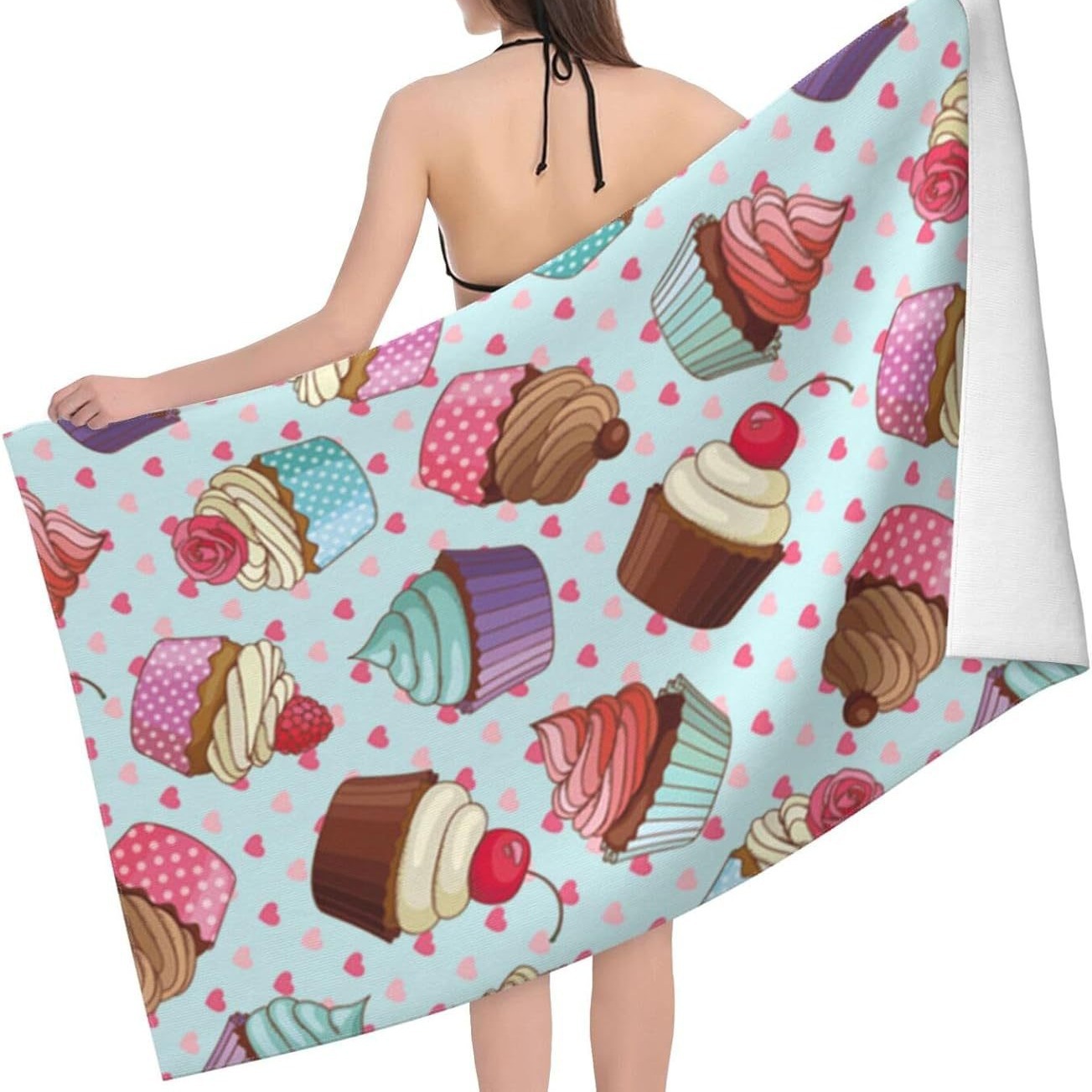 Quick dry beach bath towel for traveling