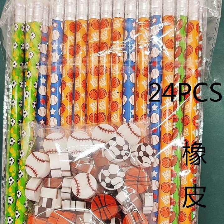 Baloncesto fútbol tema Deportes traje comercio electrónico transfronterizo lindo caucho Comercio exterior lápiz fuente fábrica exclusiva