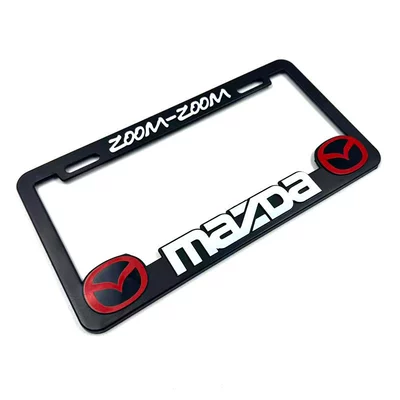 License plate holder/license plate holder Standard Universal License Plate Frame Jdm - mazda