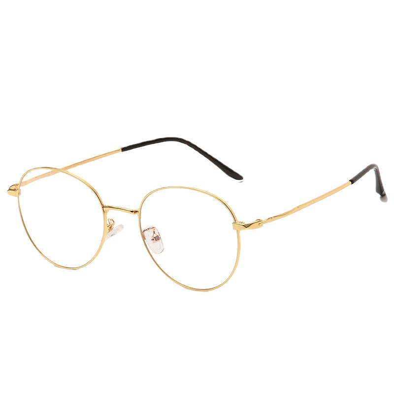 新款圆框防蓝光镜时尚文艺电脑框架眼镜8866潮流平光镜厂家现货