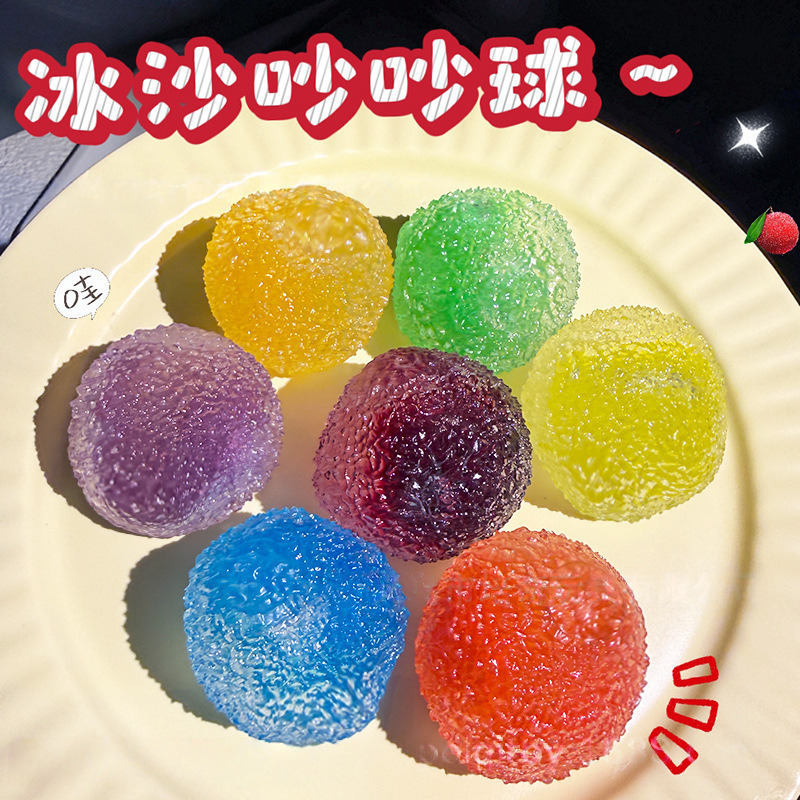 New product: Handmade smoothie ball, sound-controlled series, moldable stress-relief toy, squeeze fun New product: Handmade smoothie ball, sound-controlled series, moldable stress-relief toy, squeeze fun