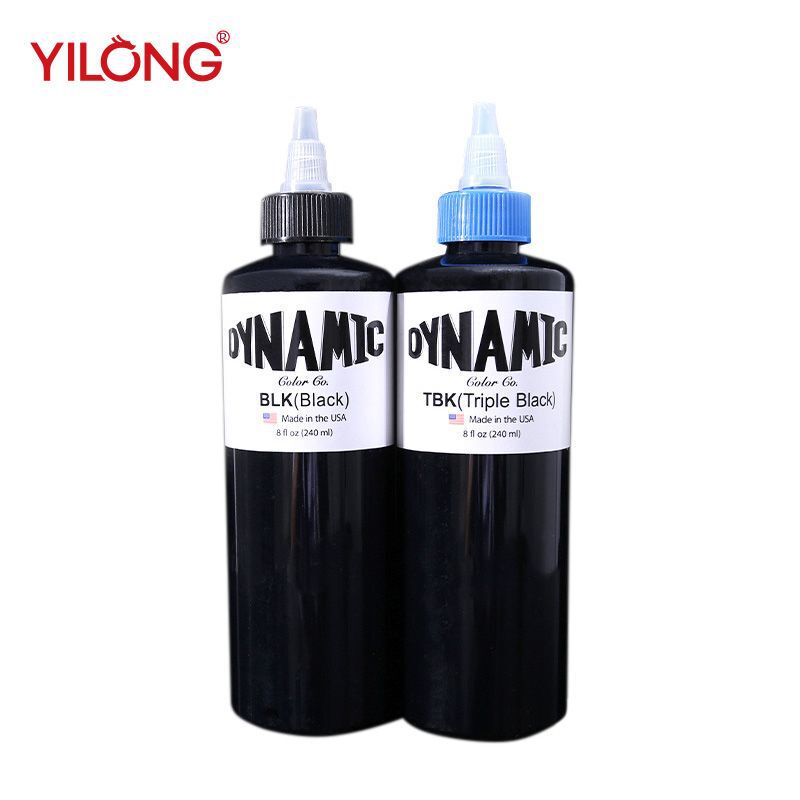 Tattoo black material Dai Anne TBK ordinary black cutting line fog black tattoo pigment ink 8oz cross-border wholesale