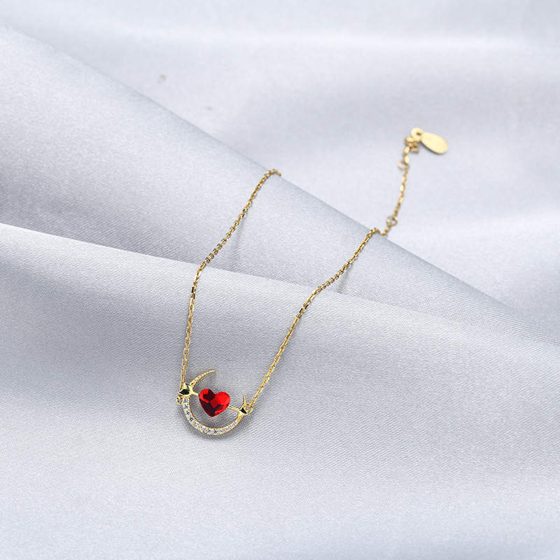 Estilo fresco personalizado diamante pulsera estilo coreano s925 plata esterlina ZIRCON creativo pequeña pulsera mujer elegante joyería de plata