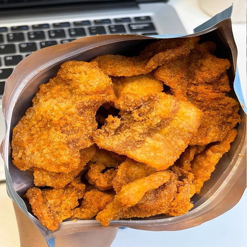 猪油渣批发脂网红香酥脆皮五花肉脆青岛即食零食小吃休闲食品代发