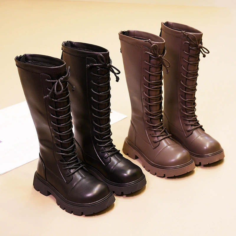 Martens, demi-season children's high boots, wholesale