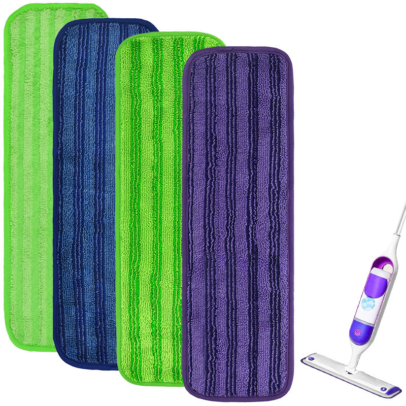 Suitable for Swiffer Powermop Wet and Dry Flat Mop Microfiber Flat Mop Cloth Replacement