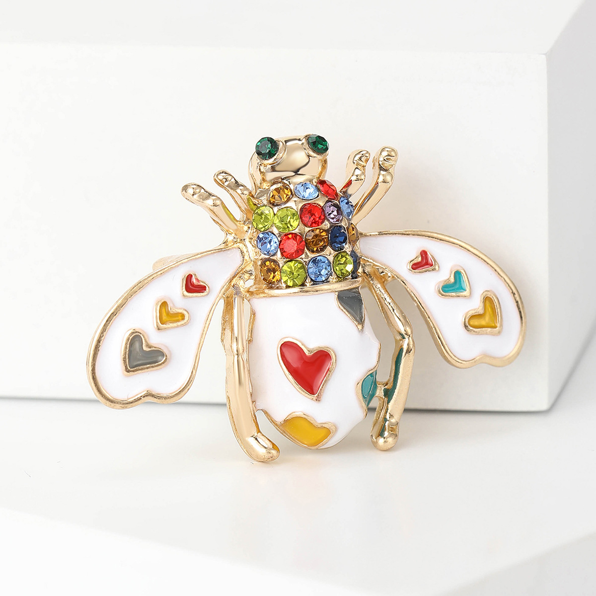 11g Weight Brooches Classification Holiday, Banquet Occasion Alloy Material Insect Pattern All Seasons Season Women's Gender Enamel Design Casual, Cute Style Casual Cute Pin Insect Alloy Enamel Women's Brooches 8