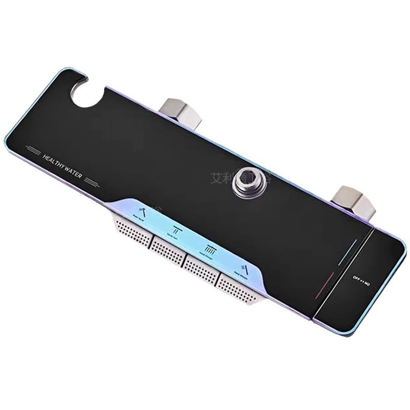 Baño doméstico ducha de ducha de ducha de agua mezclada presurizada grifo de ducha de pistola de ceniza boquilla de ducha de ducha de ducha conjunto de boquilla de ducha