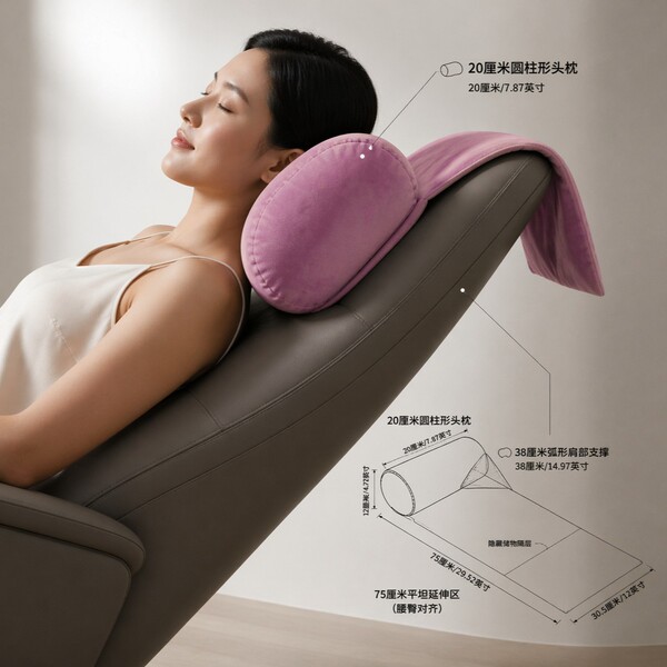 Ergonomic Pillows for Recliners Side Sleeping Support Pillows Neck…