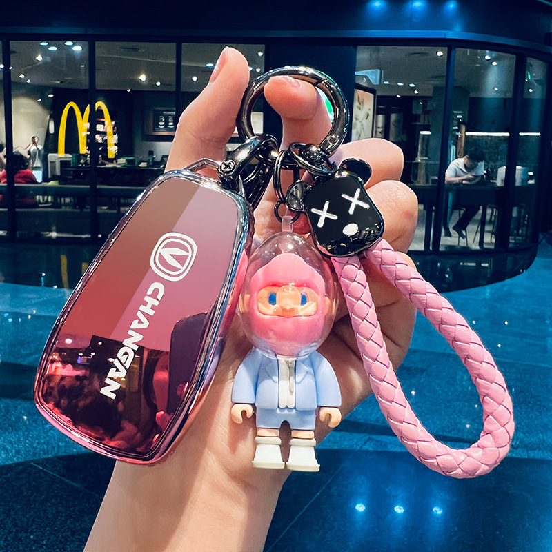 Especial Chang 'an cs75plus llave univ escape cs55 Auchanz6 escape x5 segunda y tercera generación de botón de carro mujer