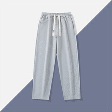 批发平脚裤新款加绒高品质休闲长裤男士春秋季宽跨境