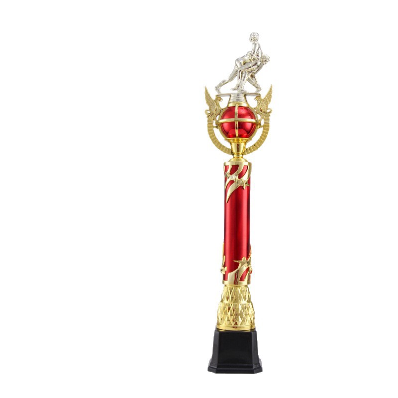 Trofeos de baile de lucha libre para niños baile callejero competición de ballet latino fútbol premios creativos trofeos de plástico al por mayor