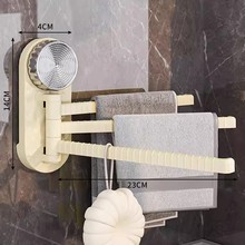 浴室轻奢挂钩粘钩免打孔卫生间挂钩强力一排壁挂式无痕排钩毛巾架