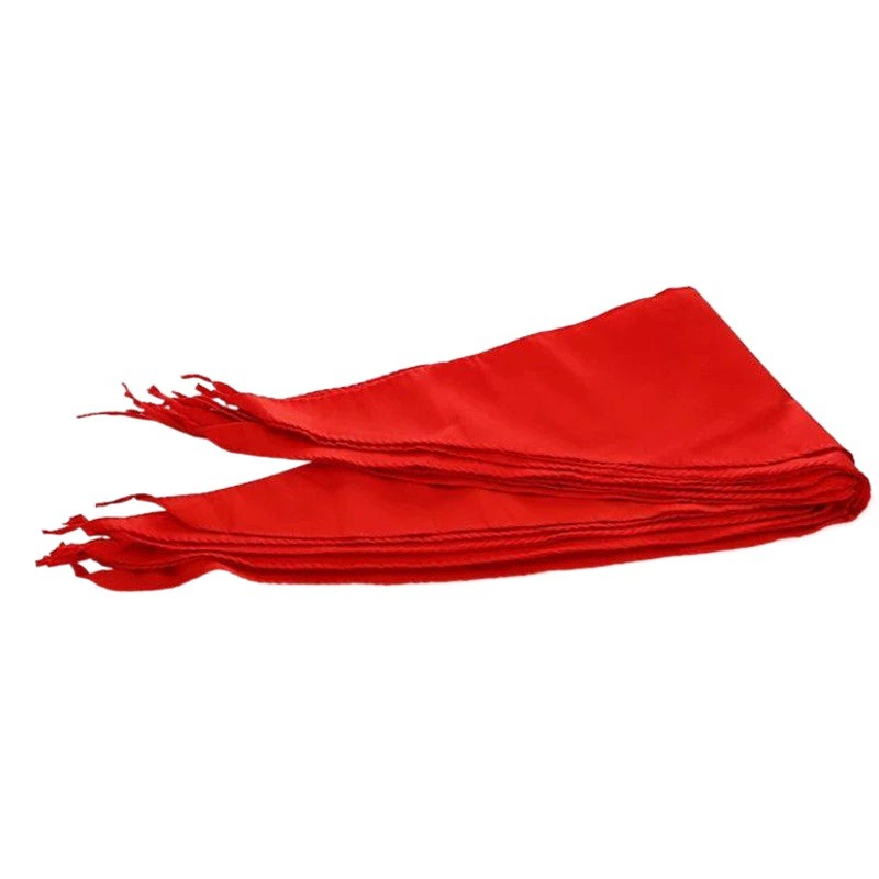 Заводские продажи красный шарф 1,2 м большой хлопковый утолщенный для детей Учащиеся начальной школы Красный шарф доступный оптом