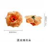 Simulation rose head diameter 8cm flowers wholesale wrist accessories flower ball flower wall flowers and flowers, silk flower wedding decoration