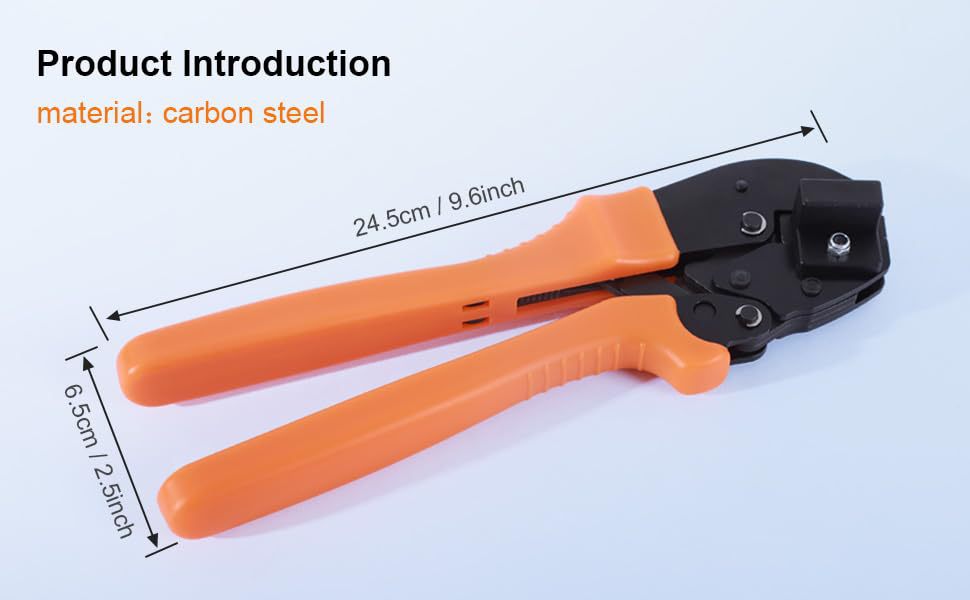 Manuelle Crimpzange mit Ratsche für 15 A 30 A 45 A Anschlüsse