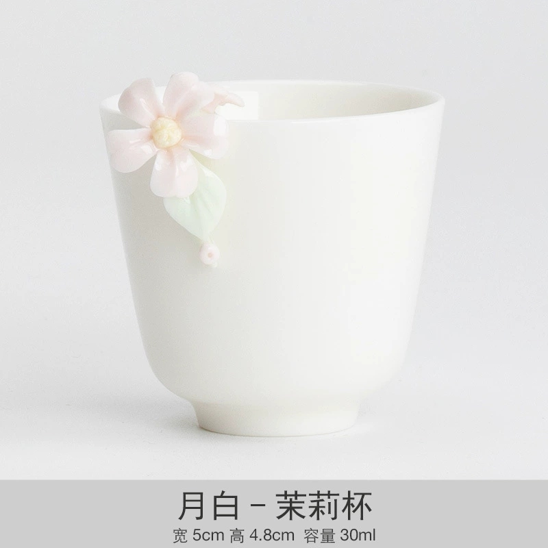 Керамическая чайная чашка Fuchsia, аксессуары для набора DIY, цветочный декор, вариант в подарочной коробке