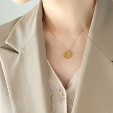 ŷ����Ʒins��Ӣ���ο�Բ�Ƶ�׹����Ů���Ǿ����Ѹֶ�18k�� P950