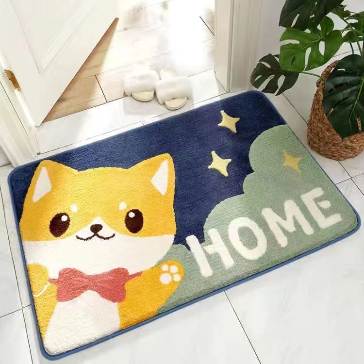 Yellow puppy home