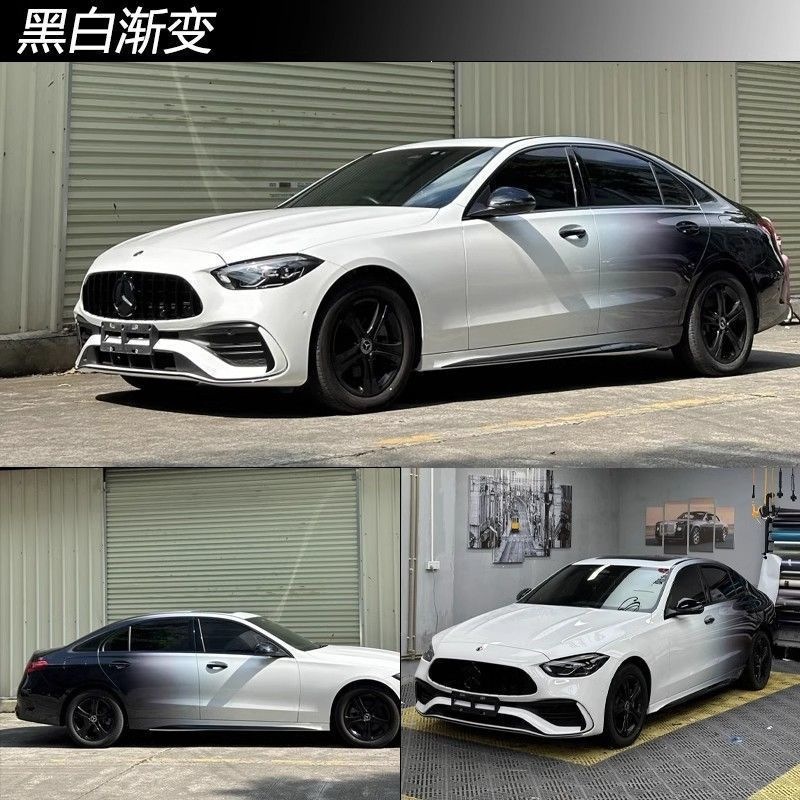 Suitable for Gradient Car Color Change Film, Full Car Wrap Film, Color Matching Car Film, Tesla Modified Car Wrap, Car Paint Film