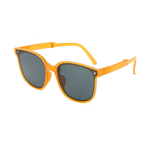 new children's folding sunglasses wholesale ultra-light sunscreen ins boys and girls folding sunglasses children's glasses