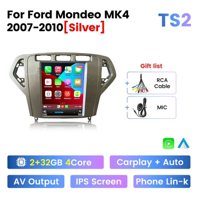 DVD Navigation, Mondeo Vertical Screen Android - fut03-ts2-quad-core-232-wifi-version