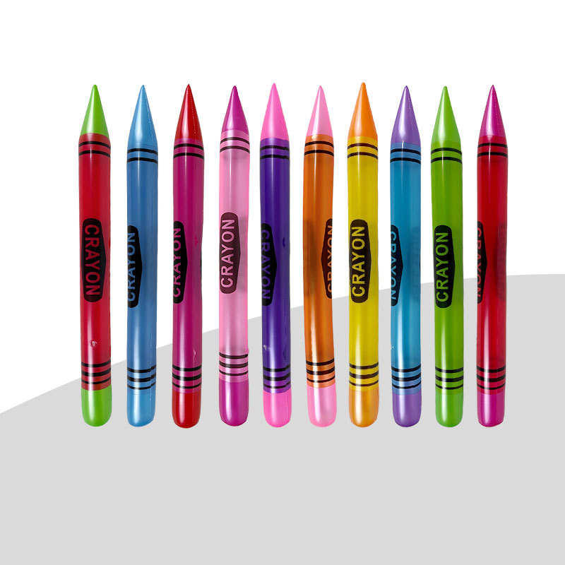 Nuevos productos transfronterizos juguetes inflables de PVC productos de fiesta de verano de crayón gigante para colgar en el aula juguetes de lápiz decorativos
