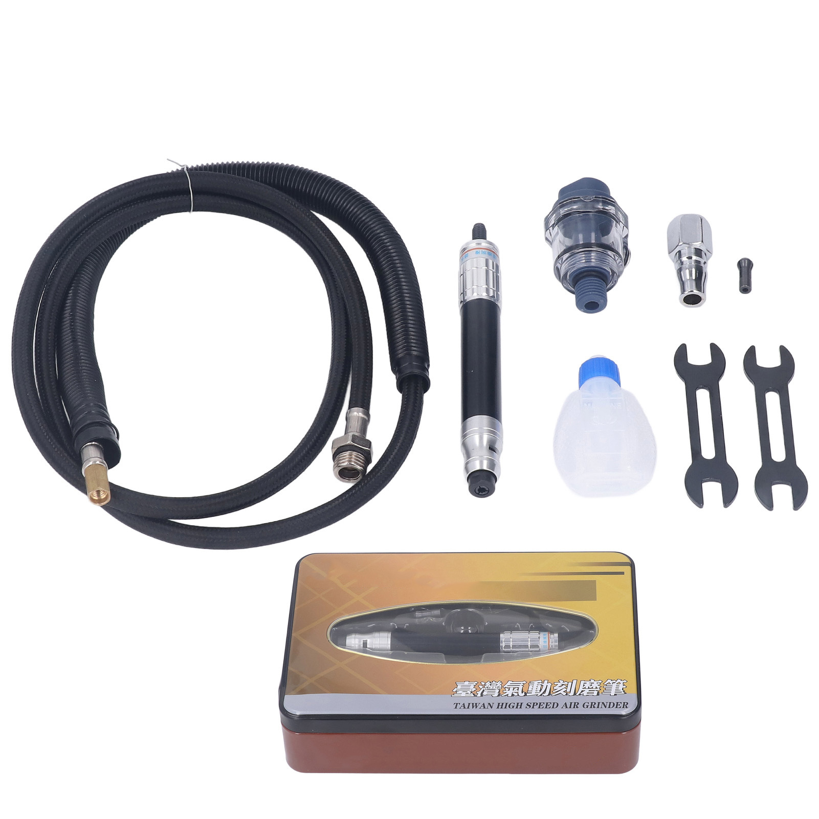 工业级风动打磨机 风磨笔套装 气动小刻磨机刻磨笔套装370