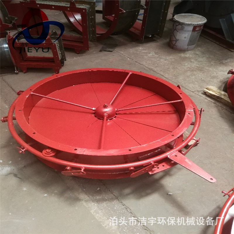 挡板调节门手动涡轮通风蝶阀手动调节阀500冷风阀手动调节圆风门