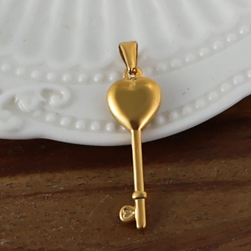 4g Weight Pendant Jewelry Making Type Real Gold Plated Plating Material DIY Jewelry Accessories Classification 1 Piece Quantity 304 Stainless Steel, 316 Stainless Steel Material Cross, Heart Shape Pattern Elegant, Simple Style, Streetwear Style Waterproof Non Tarnish, Irregular, Plating Craft 1 Piece 304 Stainless Steel 316 Stainless Steel Real Gold Plated Cross Heart Shape Pendant DIY Jewelry Accessories 10
