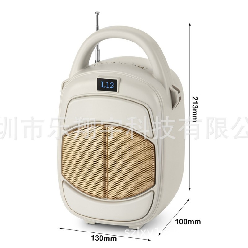 L12 アフリカホット販売新しい屋外バックパックソーラーパネル充電 Bluetooth ステレオサブウーファーラジオ付き|undefined