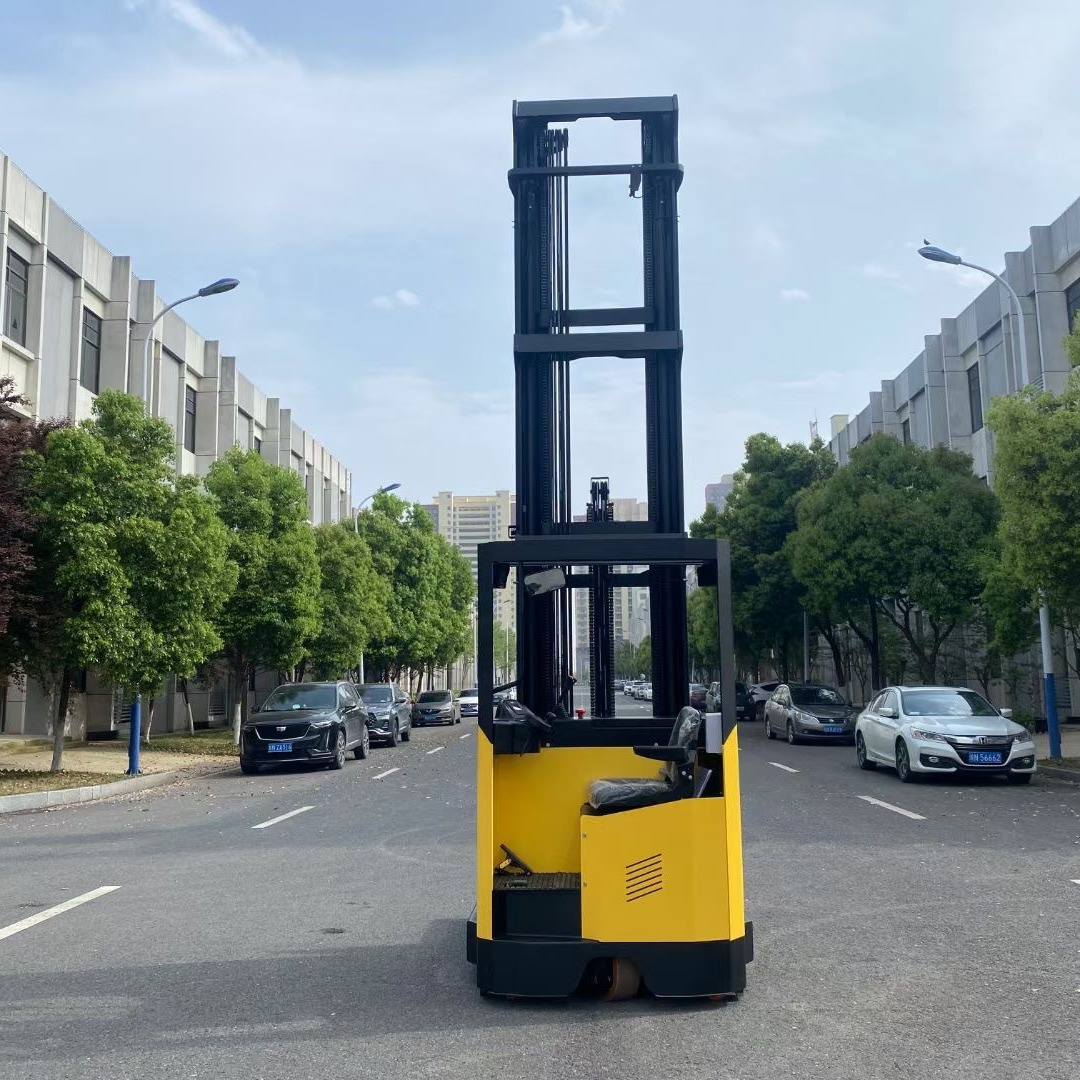 普尔夫2T座驾式前移叉车12米电动叉车大前移电动堆高车托盘堆垛机