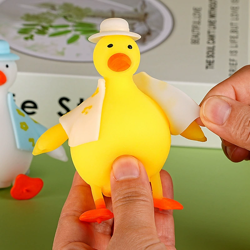 Slime for dressing up, toy, anti-stress, duck