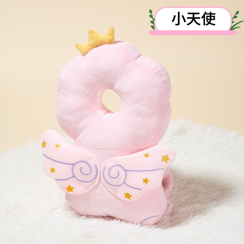 赤ちゃんの落下防止ヘッドピロー、赤ちゃん幼児の頭部保護パッド、子供用衝突防止ヘッドレスリング、オールシーズン対応|undefined