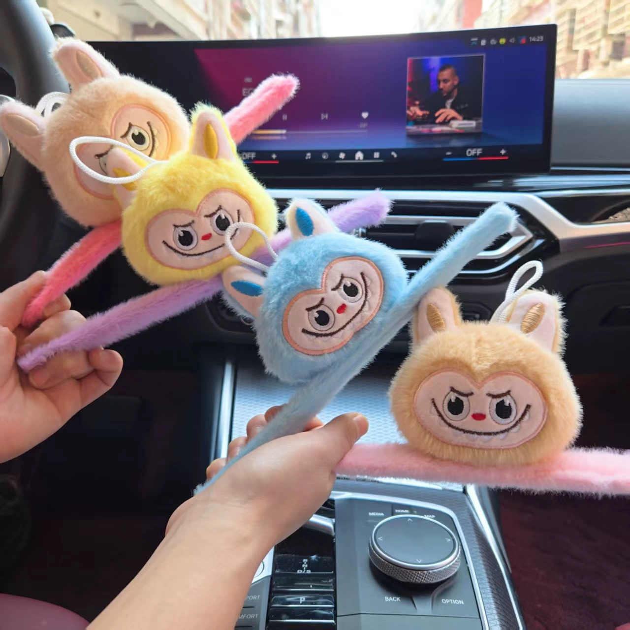 Модная плюшевая кукла-игрушка с защелкивающимся кольцом «сделай сам» для детей и взрослых, декоративный браслет, кукла-игрушка