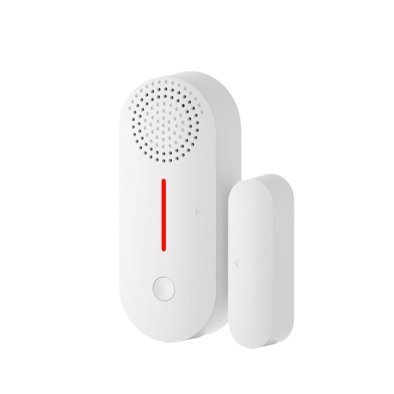 涂鸦门磁传感器wifi门窗报警器声光门磁窗开门关现场声光报警低耗|undefined