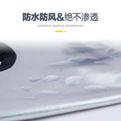 Cross-border pet clothing: Stylish space suit-style raincoat for medium to large dogs – four-legged apparel that’s waterproof and windproof.