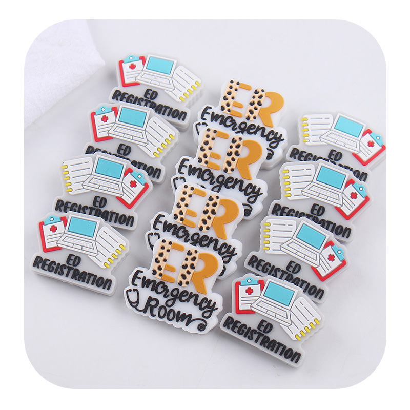 Productos creativos para bebés DIY dibujos animados registro único sala de emergencias joyas de silicona para bebés tetas cadena de dientes molares pulsera de goma de diente