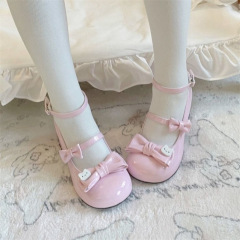 オリジナルロリータ靴 2025 夏の新 jk 制服靴かわいいロリータ lo 靴スカート 3-5 センチメートル