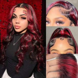 �羳Ombre ��Ⱦ1B99J�Ƽtɫǰ�ٽz�ٰl���˰l�l��human hair wig