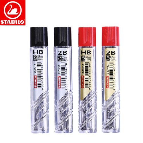 Wholesale German stabilo lead lead writing smooth 0.5/0.7mm universal refill automatic pencil lead
