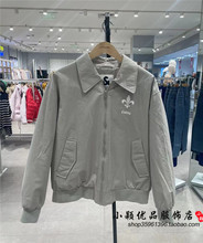 JackJones男时尚百搭简约保暖休闲棉服夹克外套222409039