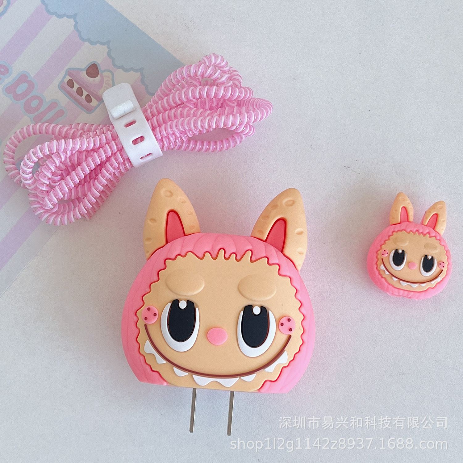 Aplicable Apple 18W / 20W cargador de cabeza de cubierta cargador de cubierta de cable de datos cubierta de 4 piezas al por mayor