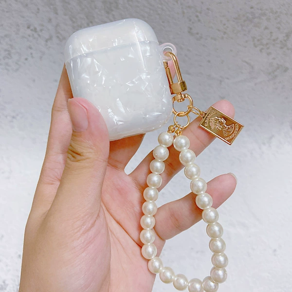 From pearl, white