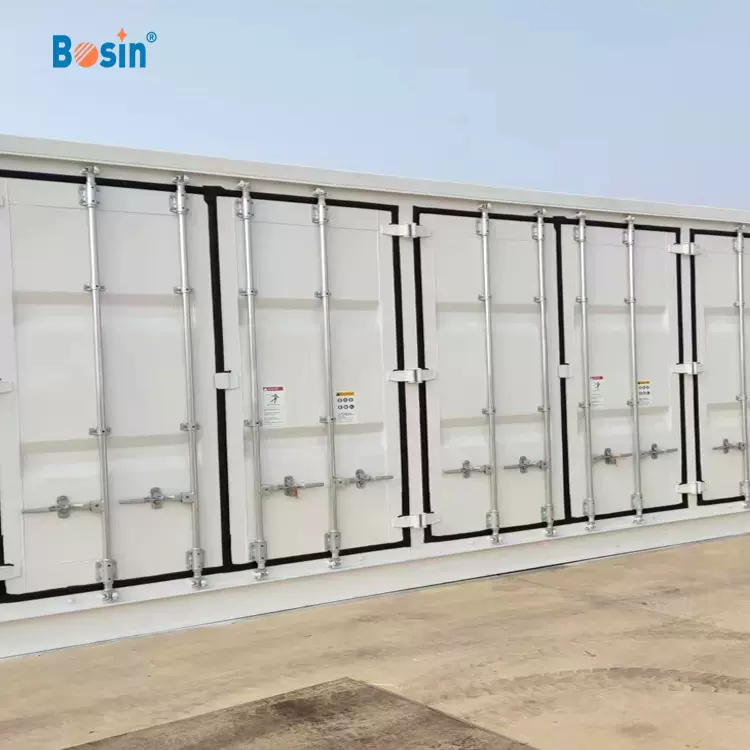 工商业储能发电系统集装箱500KW 1MWH太阳能供电户外岛屿离网PCS