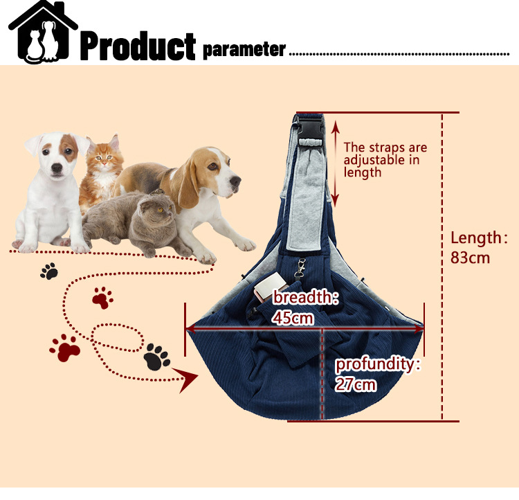 Ventilerad axelväska för hundbajspåsar med snygg design_voghion.com